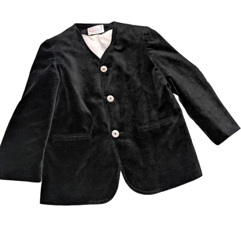 ‎Vintage Impo originals black velvet jacket